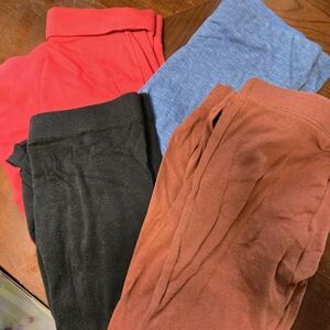 Forever 21 A-Line Skirt Set - Red, Black, Blue, Brown